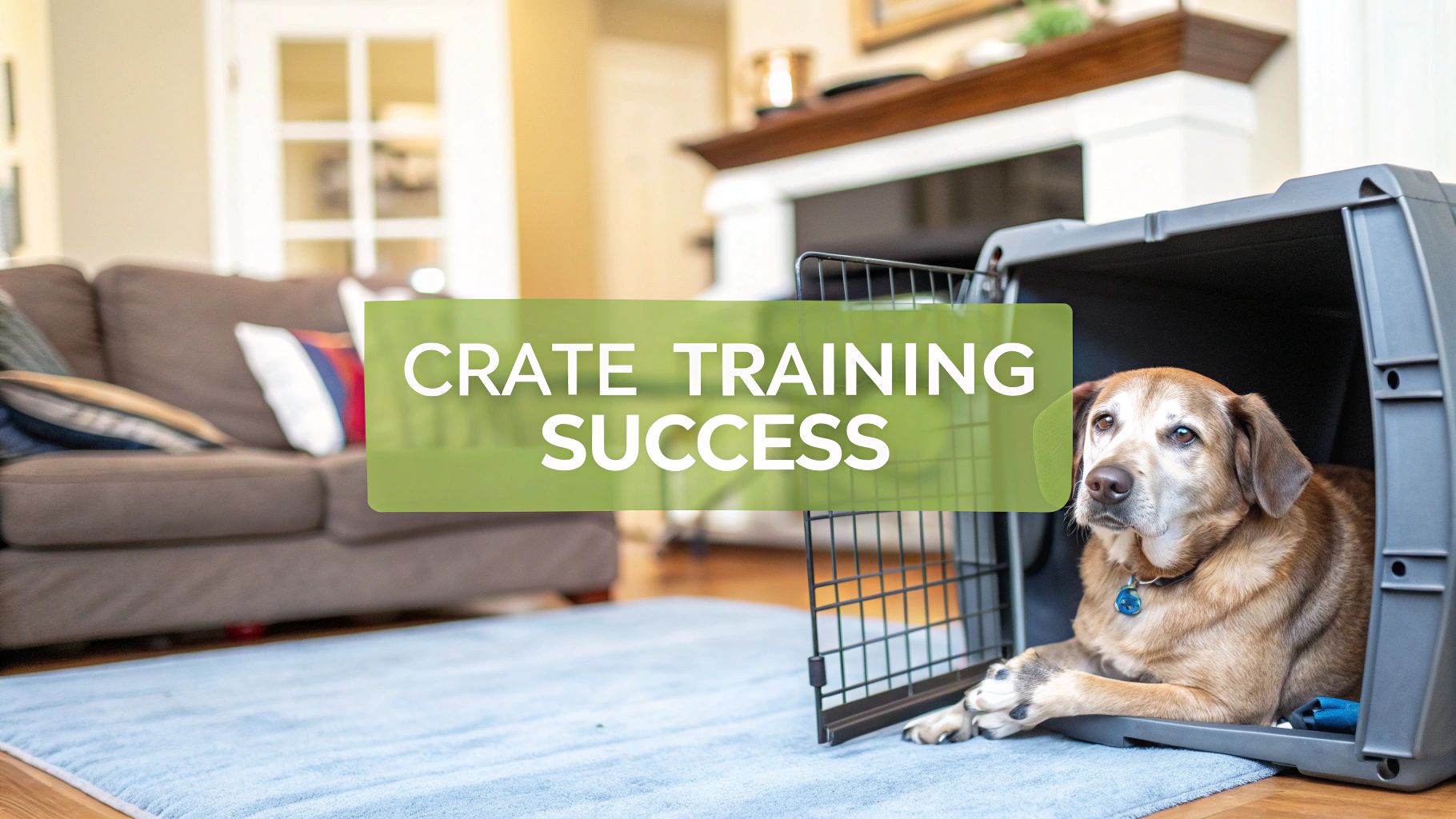 Photo inspiration: Can You Crate Train An Older Dog A Step By Photo Inspiration