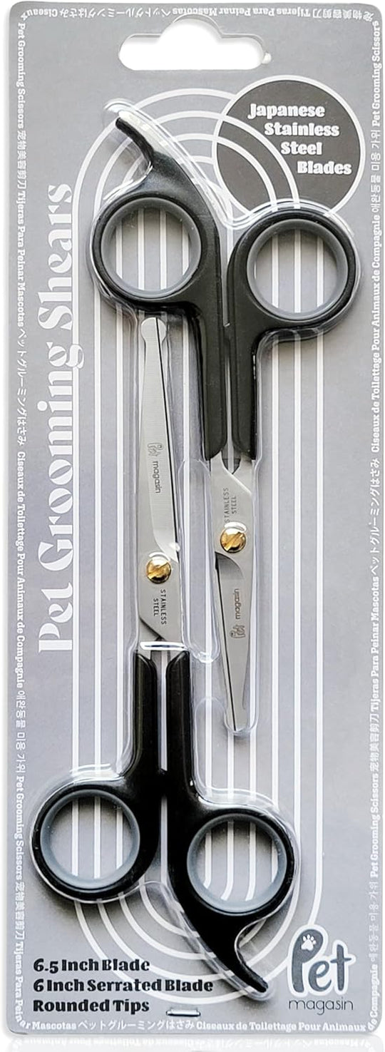 Dog & Cat Grooming Scissors Set Of 2 For Professional and Home Usage