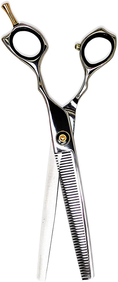 Pet Thinning Shears - Professional Thinning Scissors with Toothed Blade Durable, Lightweight and Sharp - Pet Magasin