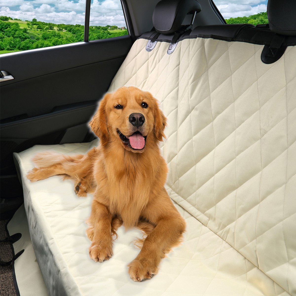 Pet Seat Cover for Car Seats - Hammock Style Cover Protects-Pet Magasin