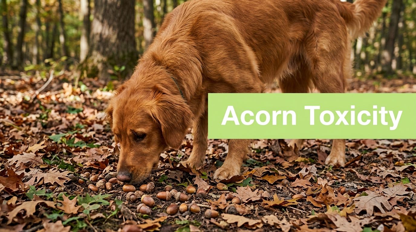 Acorn Toxicity in Dogs: A Vet-Approved Guide for 2026