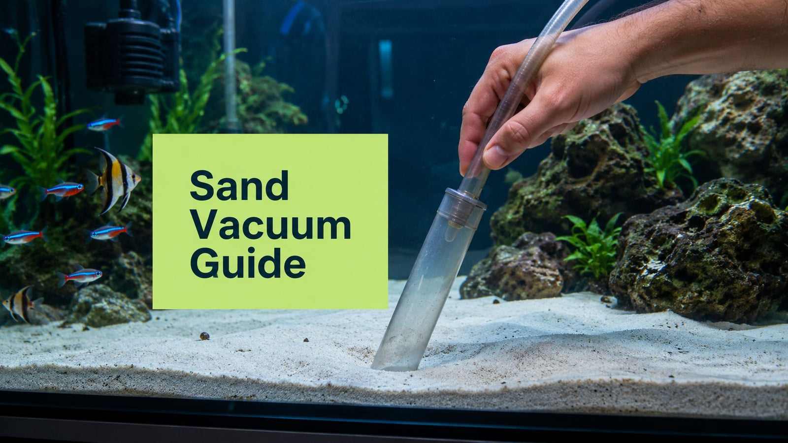 Aquarium Sand Vacuum: Your Step-by-Step Cleaning Guide