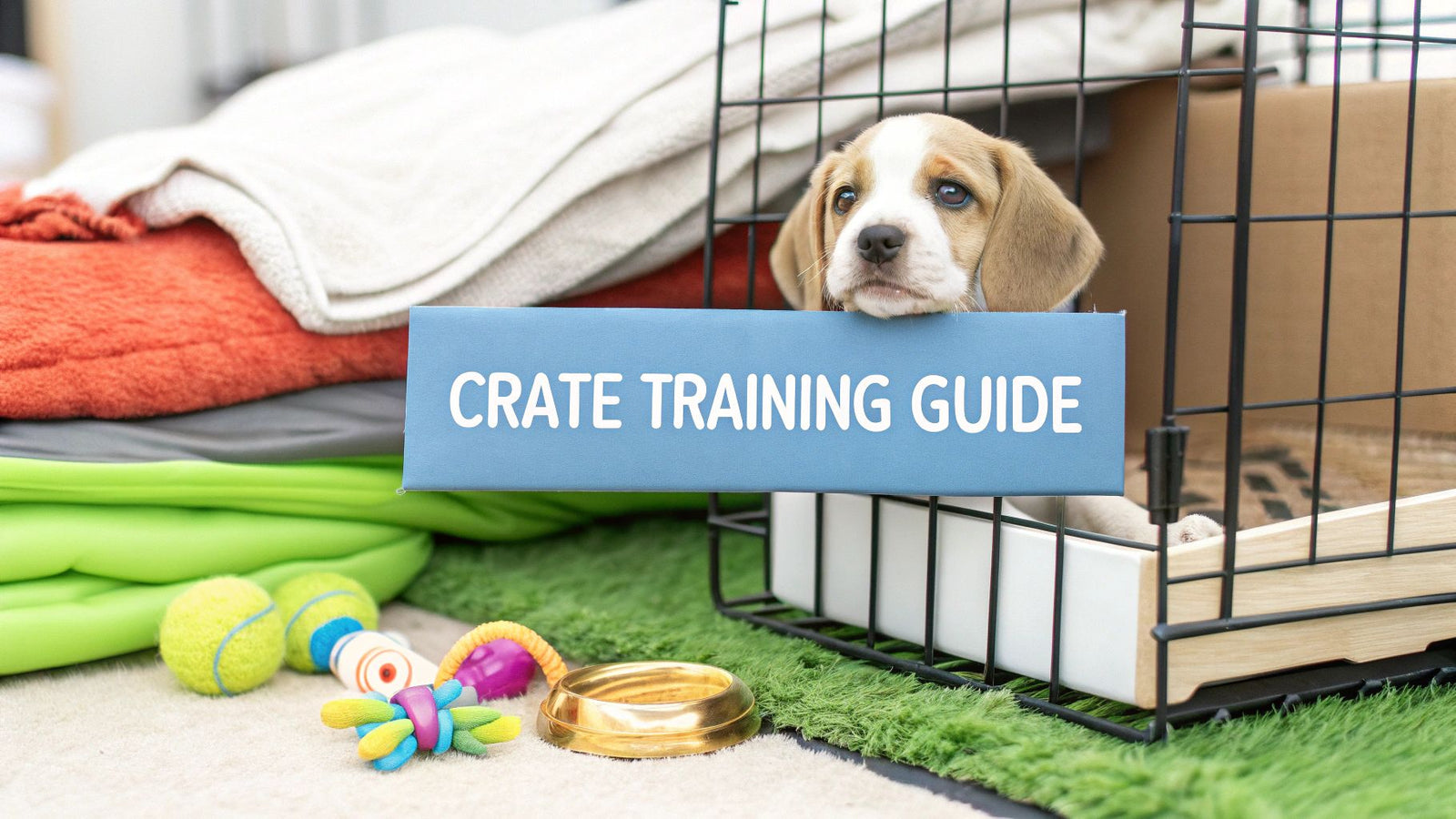 Crate Training Puppy Development And Training photo