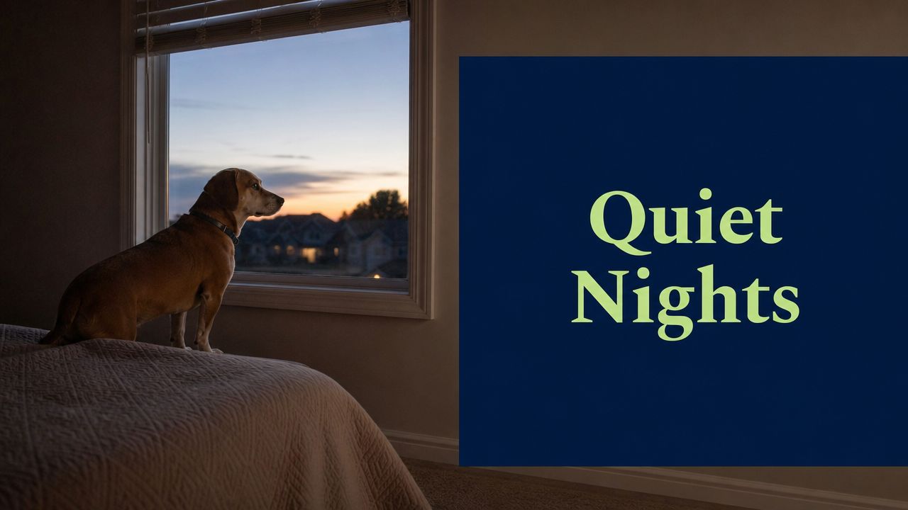 Dog Barks at Night for No Reason: Solutions for Quiet