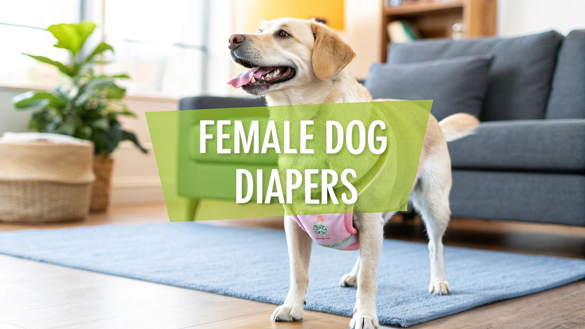 A Pet Parent's Guide to Dog Diapers for Female Dogs