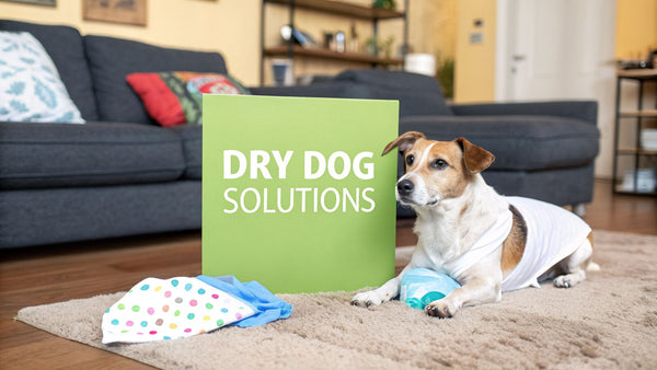 Dog incontinence solutions: A Practical Guide to a Happier, Drier Dog