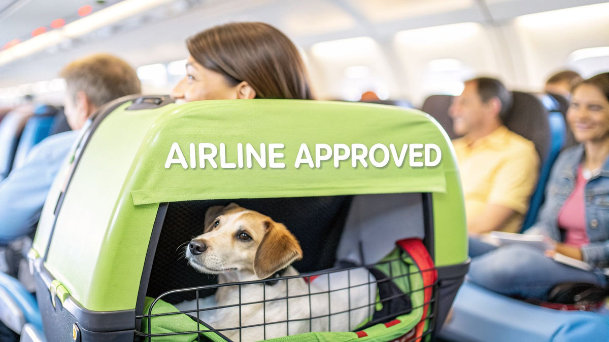 Your Actionable Guide to Airline-Approved Dog Travel Carriers