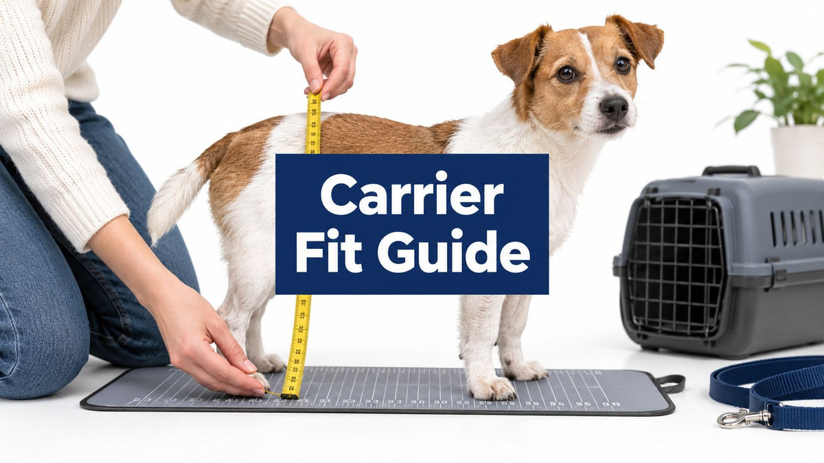 How to Measure Dog for Airline Carrier Fit Guide