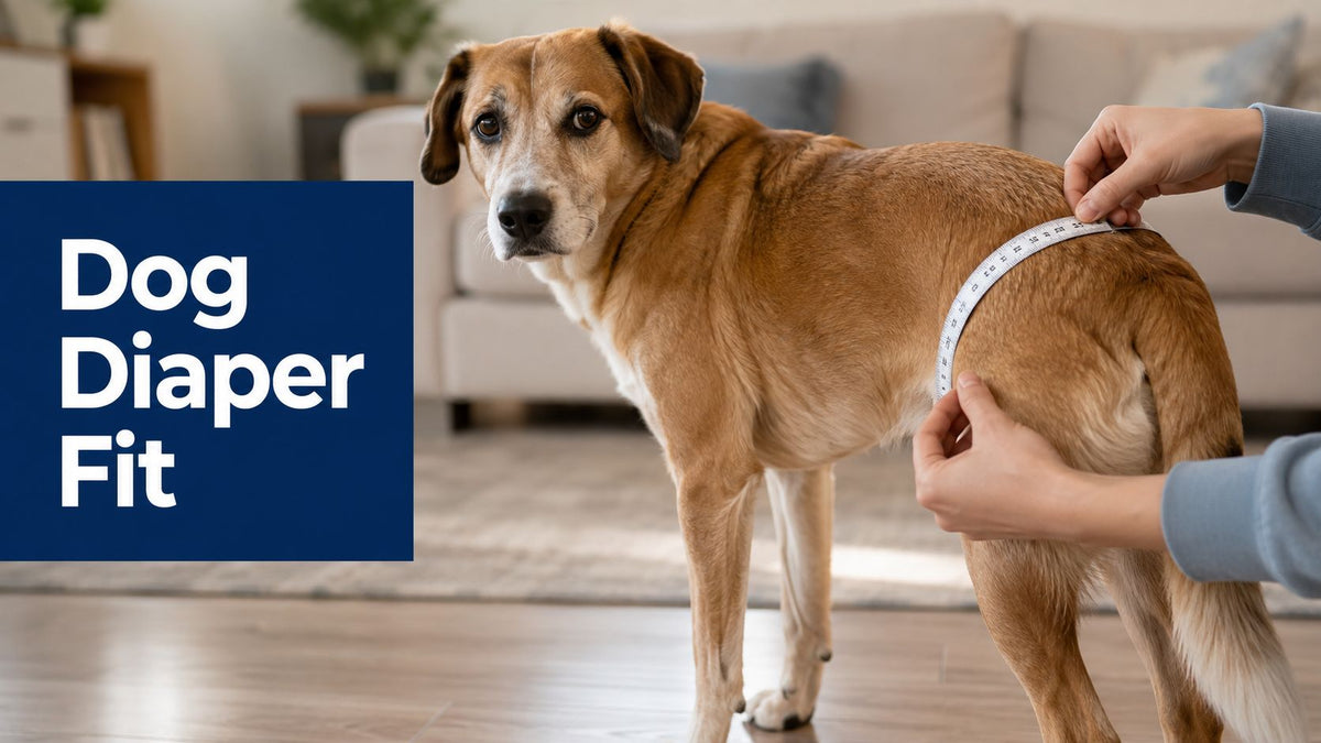 How to Measure Dog for Diapers That Actually Fit