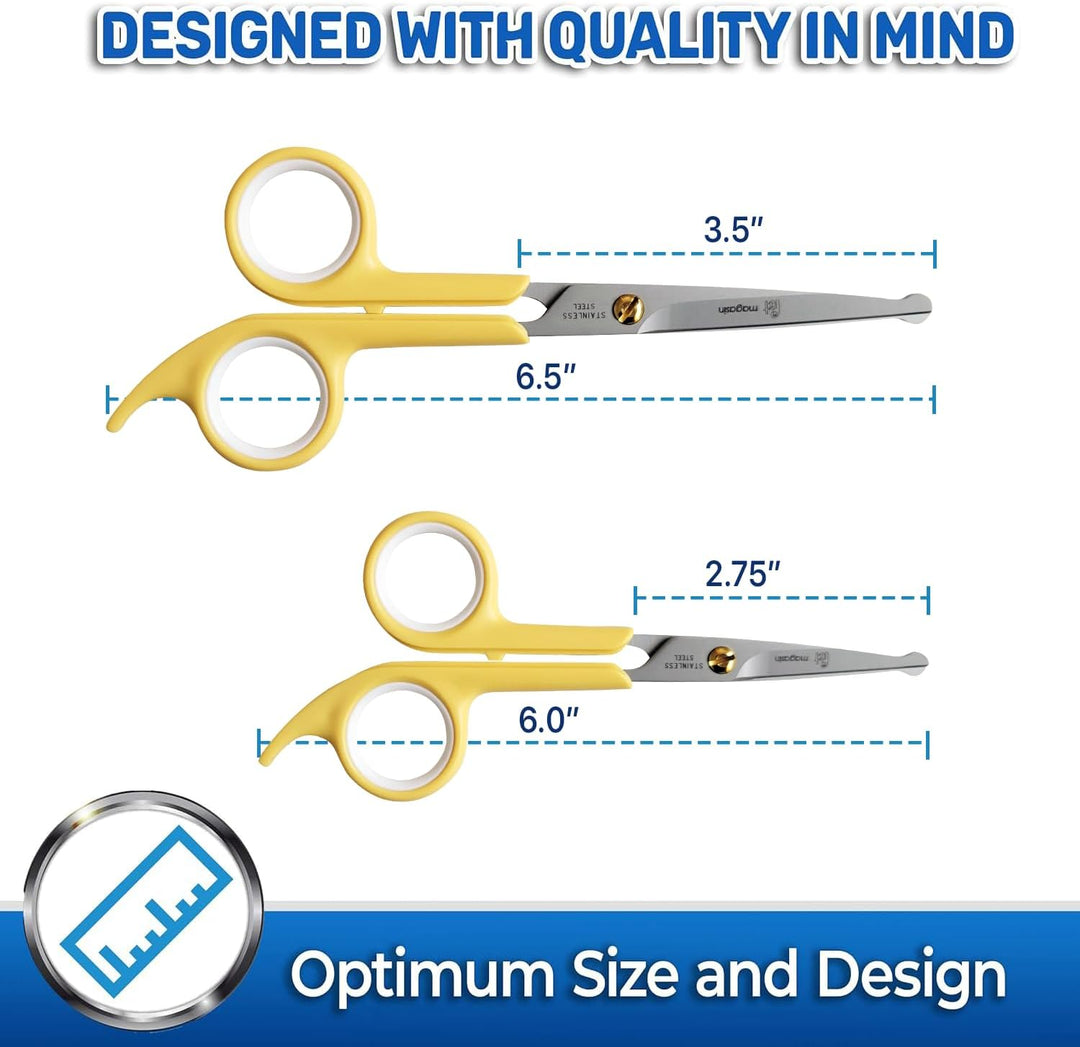 Dog & Cat Grooming Scissors Set Of 2 For Professional and Home Usage