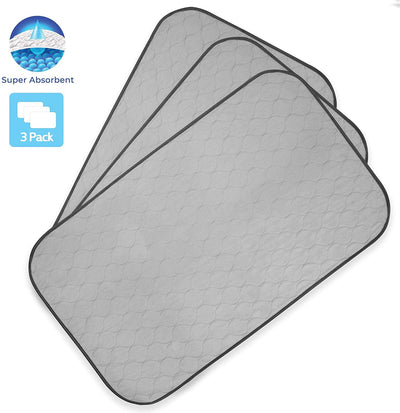 Pet Magasin Reusable Dog Training Pads (3-Pack) - Washable & Waterproof - Pet Magasin