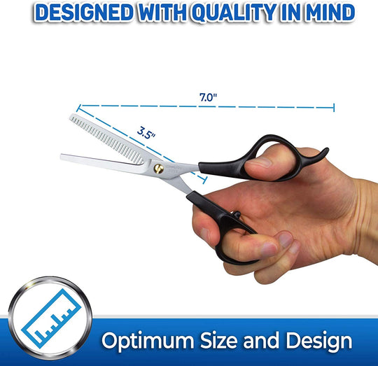 handheld thinning scissors toothed blade