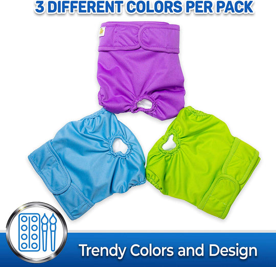 trendy colors and designs 3 colors per pack