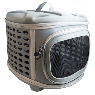 Collapsable Hard Cover Pet Carrier - Dog & Cat Travel Kennel with Hard Top and Hard Floor-Pet Magasin