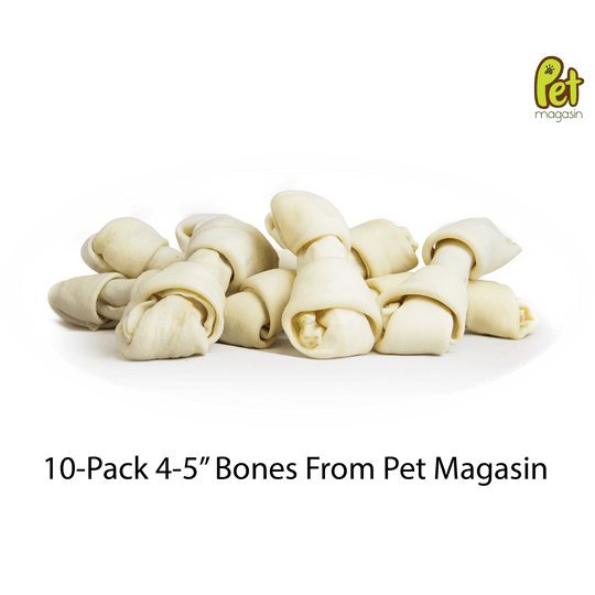 10 count bulk dog snack chewing bones rawhide safe