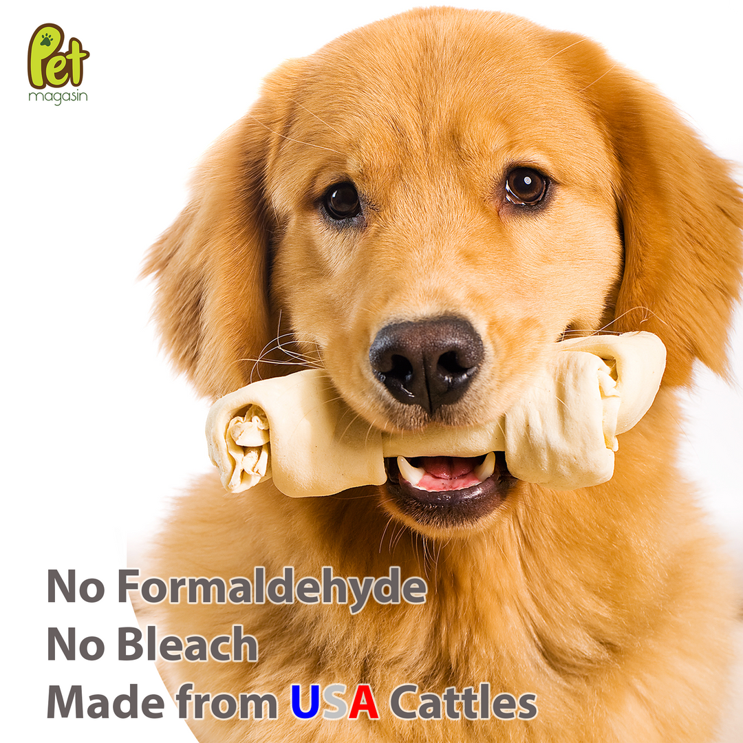 golden retriever goldendoodle husky unbleached dog treat