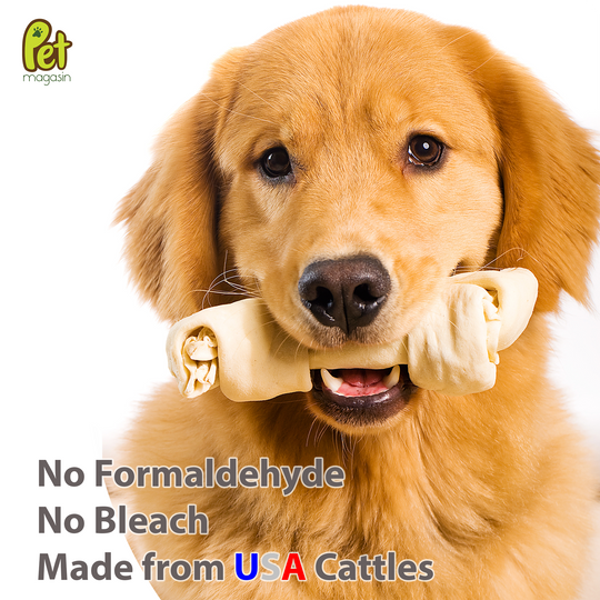 golden retriever goldendoodle husky unbleached dog treat