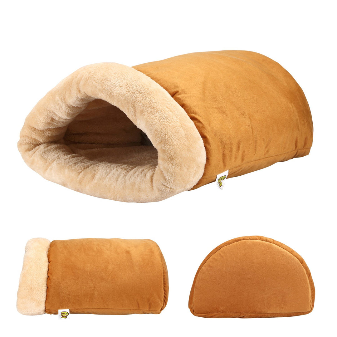 Different views of the cat cave.